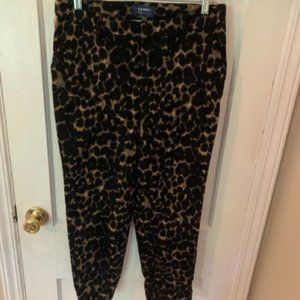 ON - Harper Crop Pants - Cheetah Print - SZ 6